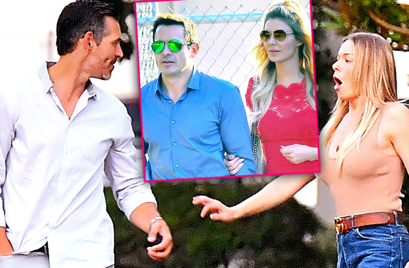 Eddie Cibrian Leann Rimes Feud Brandi Glanville Son Graduation