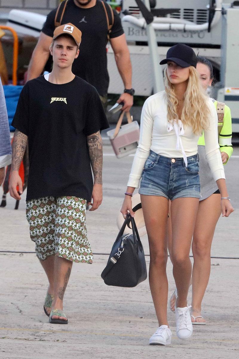 Justin Bieber And Hailey Baldwin Spotted On Steamy Vacation In St Barths
