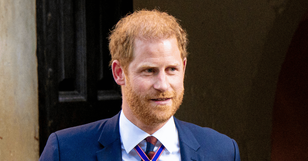 king charles prince harry complete silence