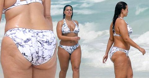 Ashley Graham Naked Bikini Plus Model No Photoshop