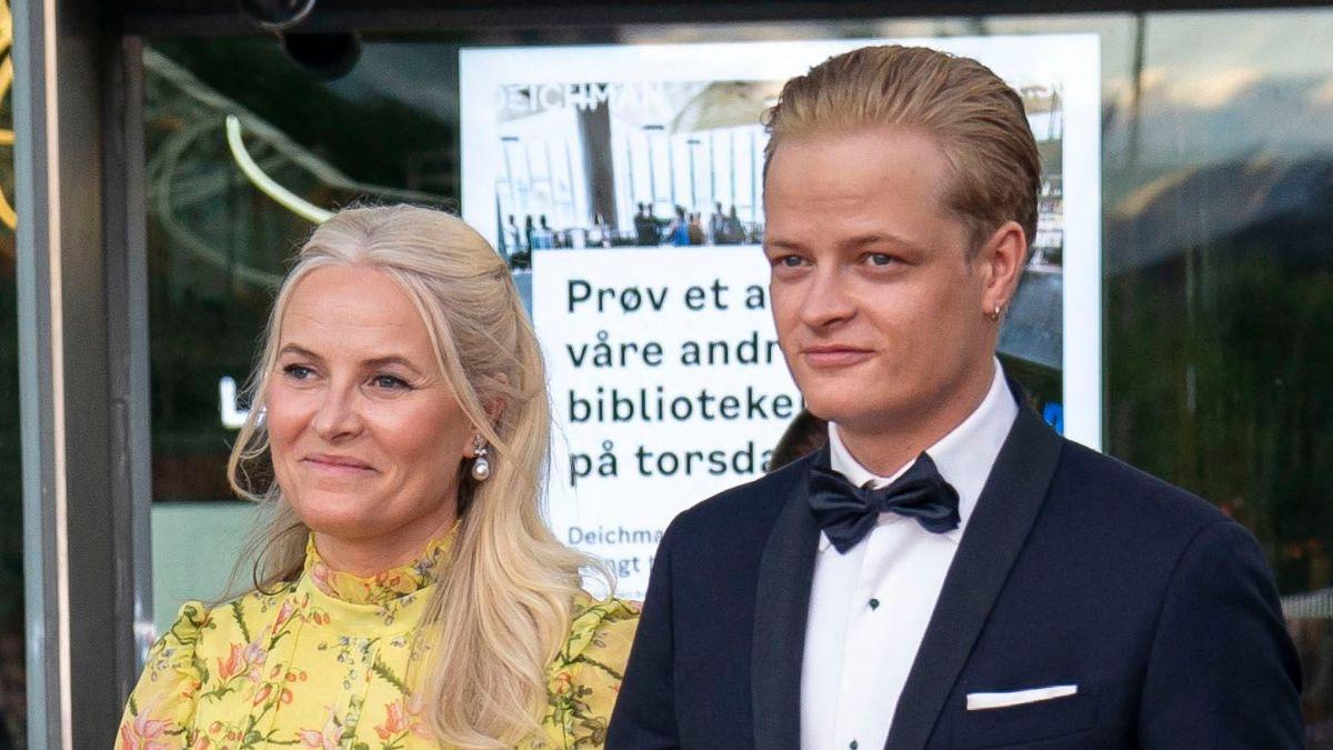 picture of Marius Borg Hoiby and Mette-Marit