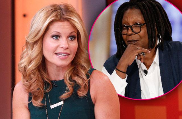 //candace cameron bure whoopi goldberg feud the view pp