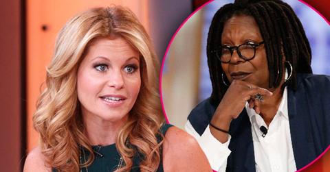 //candace cameron bure whoopi goldberg feud the view pp