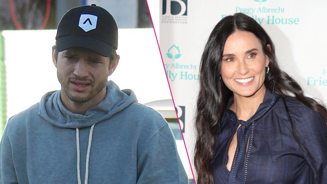 Demi Moore & Ashton Kutcher Go On WIth Separate Lives