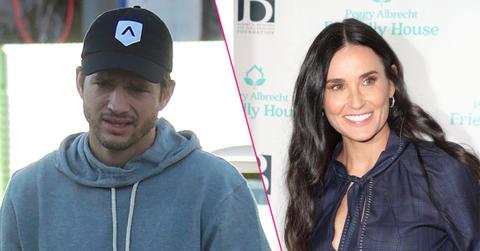 Demi Moore & Ashton Kutcher Go On WIth Separate Lives