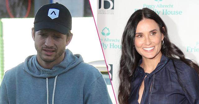 Demi Moore & Ashton Kutcher Go On WIth Separate Lives