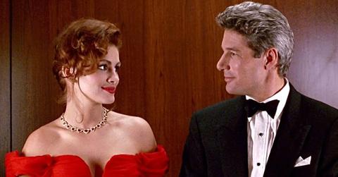 Photo of Julia Roberts and Richard Gere.