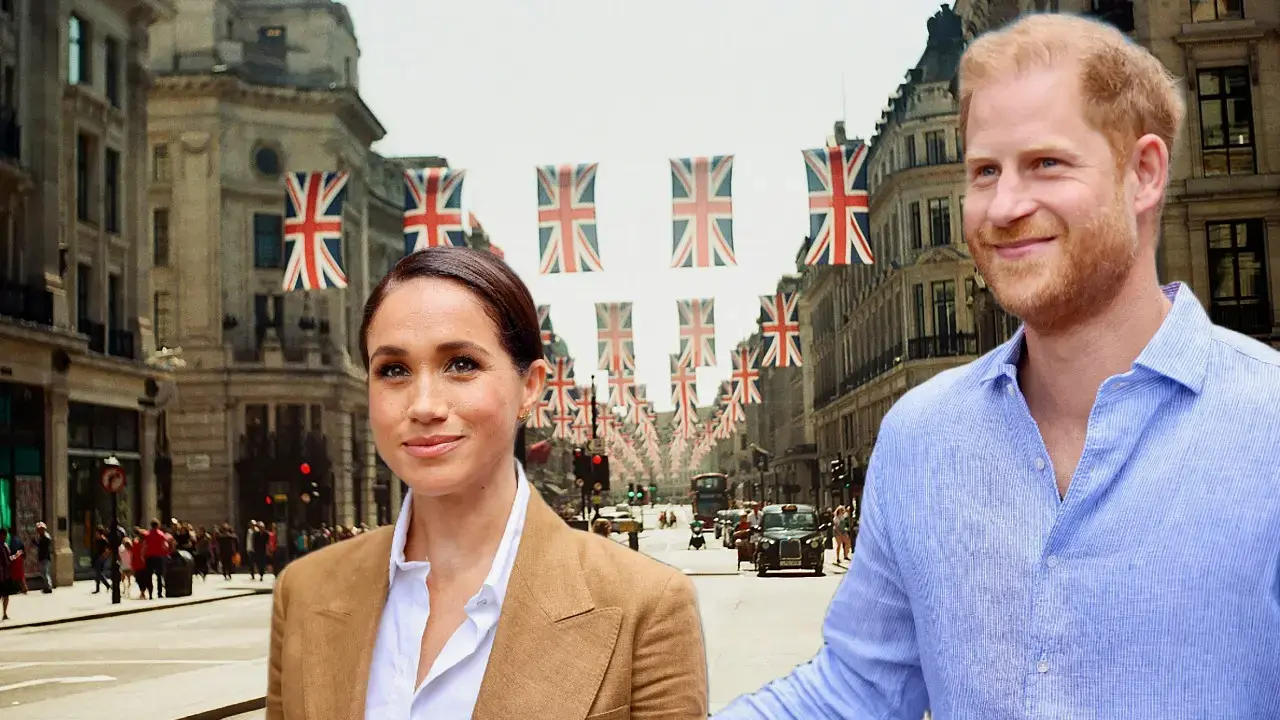 Photo of Prince Harry and Meghan Markle