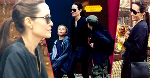 Angelina Jolie Scary Skinny Divorce Renaissance Faire