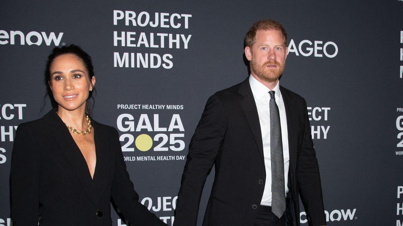 A photo of Meghan Markle and Prince Harry