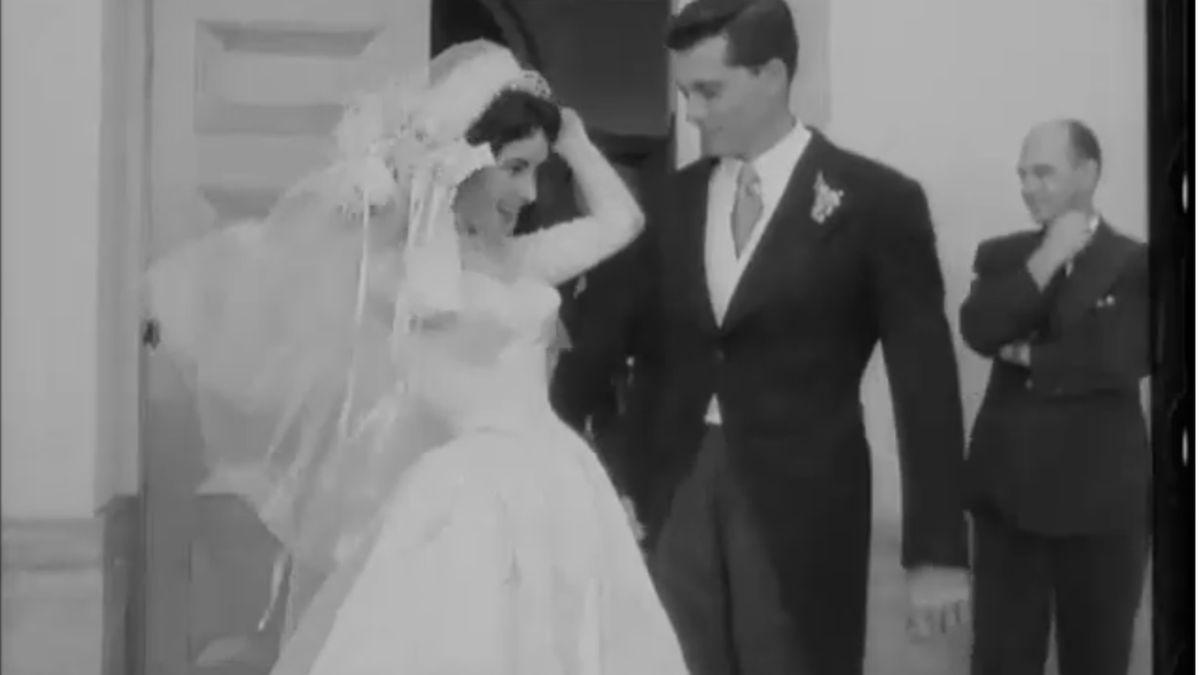 Photo of Elizabeth Taylor and Conrad Hilton Jr.