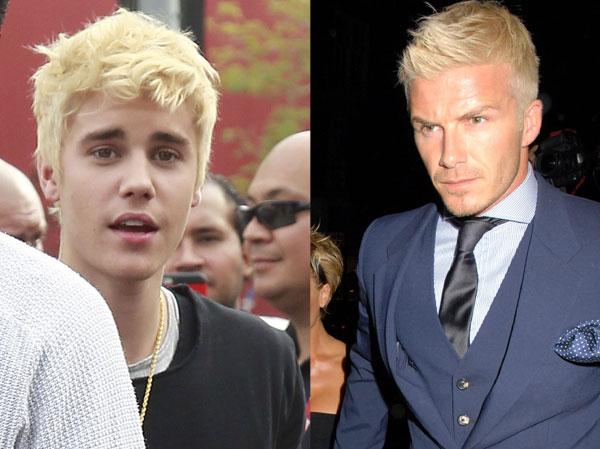 //justin bieber mirrors david beckham