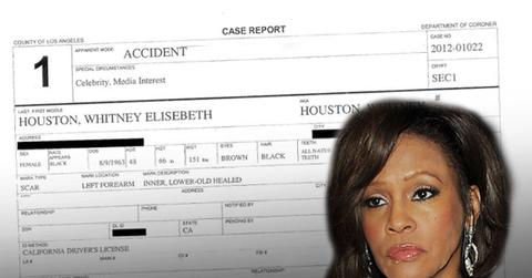 whitney houston dead autopsy secrets drugs plastic surgery