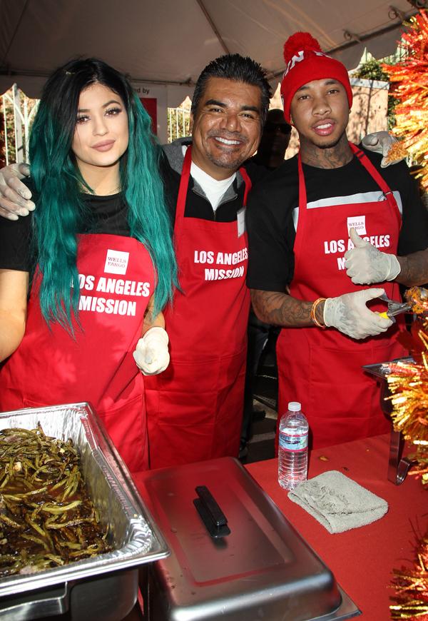 //kylie jenner tyga foodbank