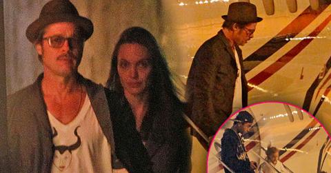 //angelina jolie brad pitt divorce under investigation plane incident pp