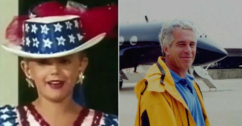 Photo of JonBenet Ramsey and Jeffrey Epstein