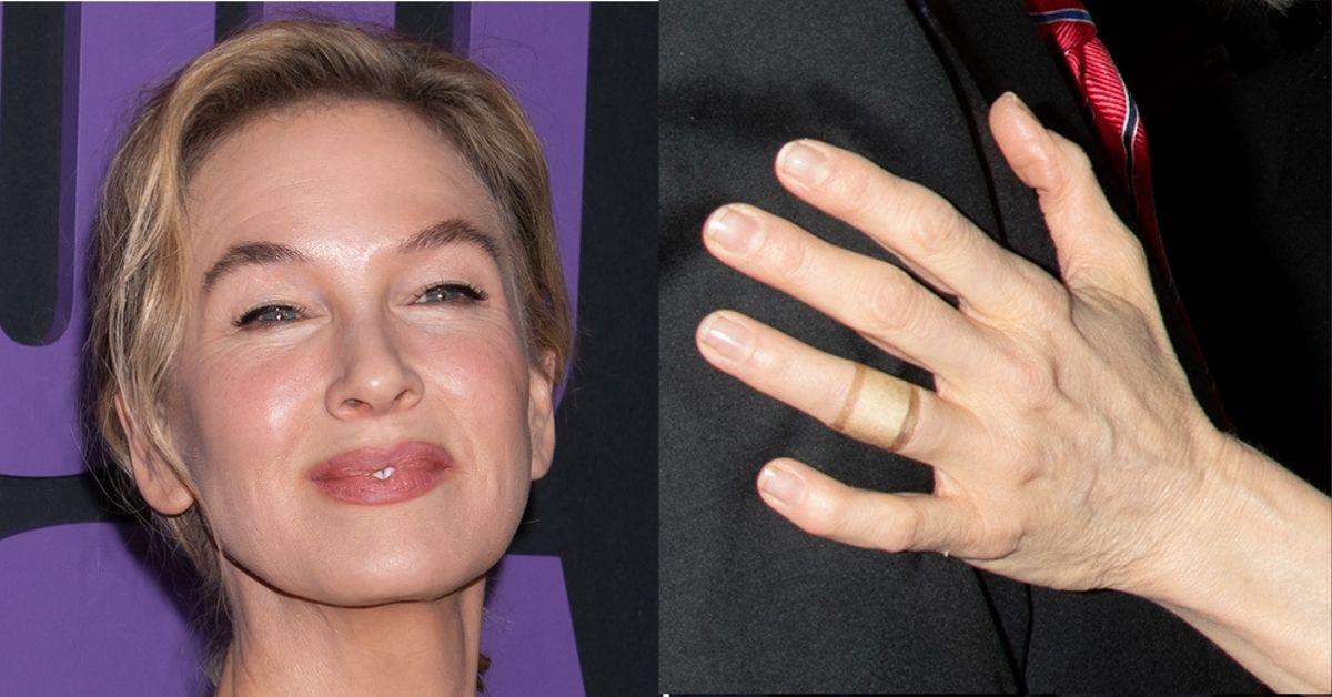 'Bridget Jones' Star Renée Zellweger Sends Rumors Into Overdrive She's Secretly Engaged to Boyfriend Ant Anstead — By 'Doing a Taylor Swift' With Covering on Left Hand