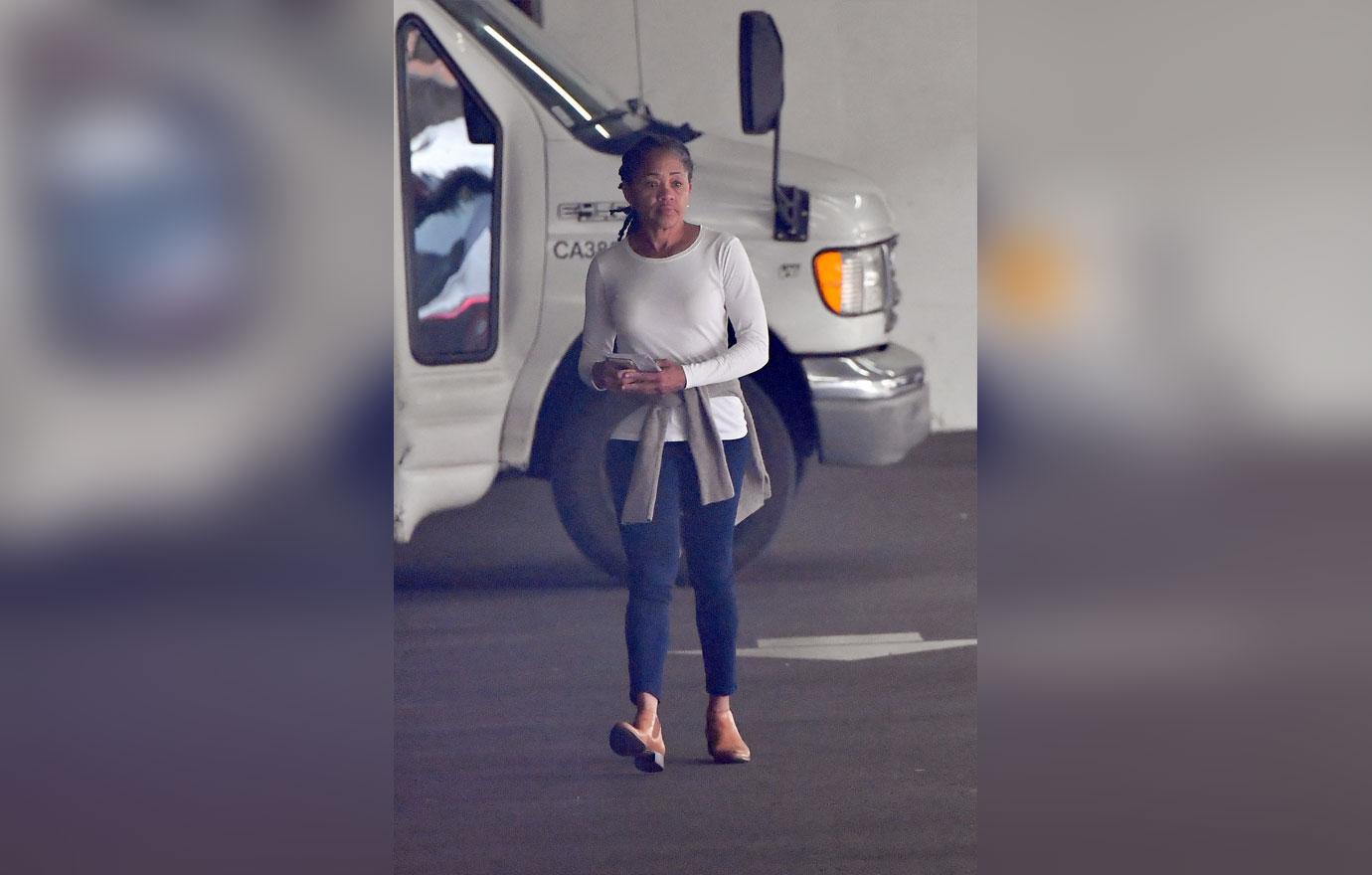 Doria Ragland Takes Yoga Class In Los Angeles