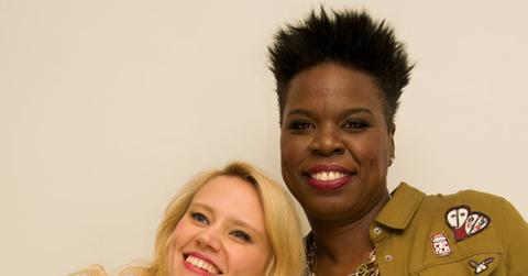 //snl stars leslie jones kate mckinnon ghostbusters pp