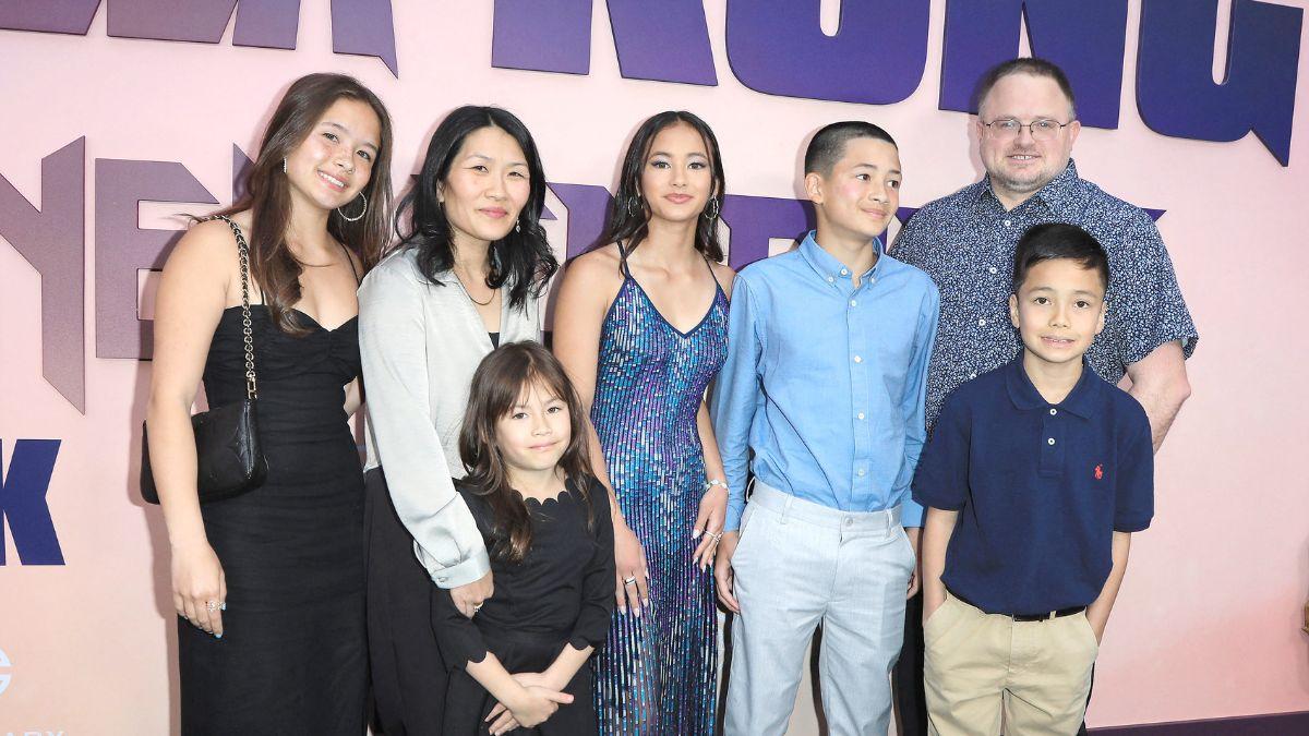 picture of Kaylee Hottle and her family