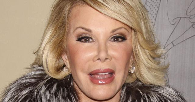 Joan Rivers Joked About Death On Stage Just Hours Before She Was Rushed To The Hospital Listen 