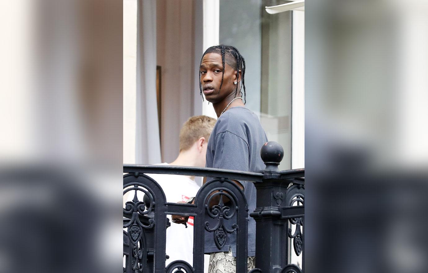 travis scott harassed by protestor outside texas mansion astroworld deaths lawsuit