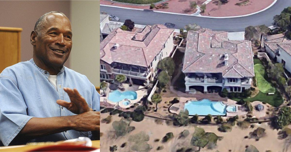 oj simpson estate eviction justin las vegas home