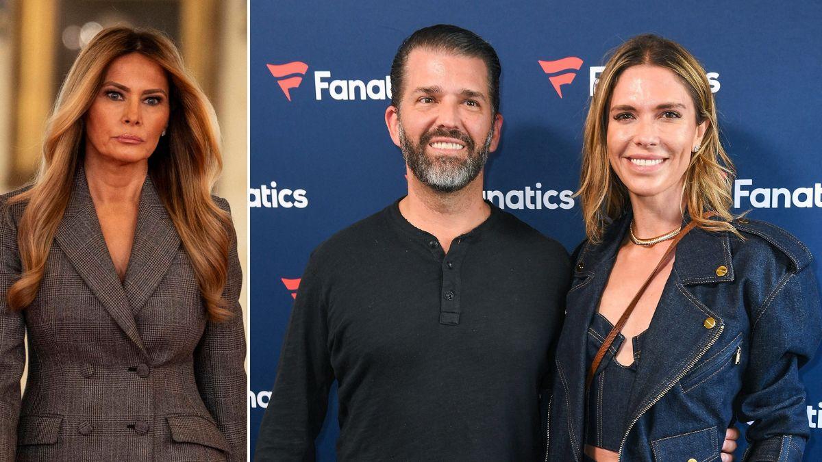 Photo of Melania Trump, Donald Trump Jr., Bettina Anderson