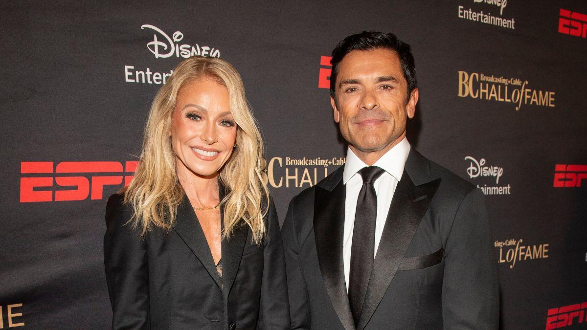 Kelly Ripa hinted at eventually stepping away from 'Live' while cohosting the show with husband Mark Consuelos.