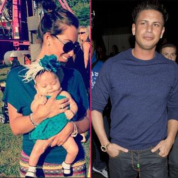 Why did Pauly D and Amanda Markert feud over their daughter