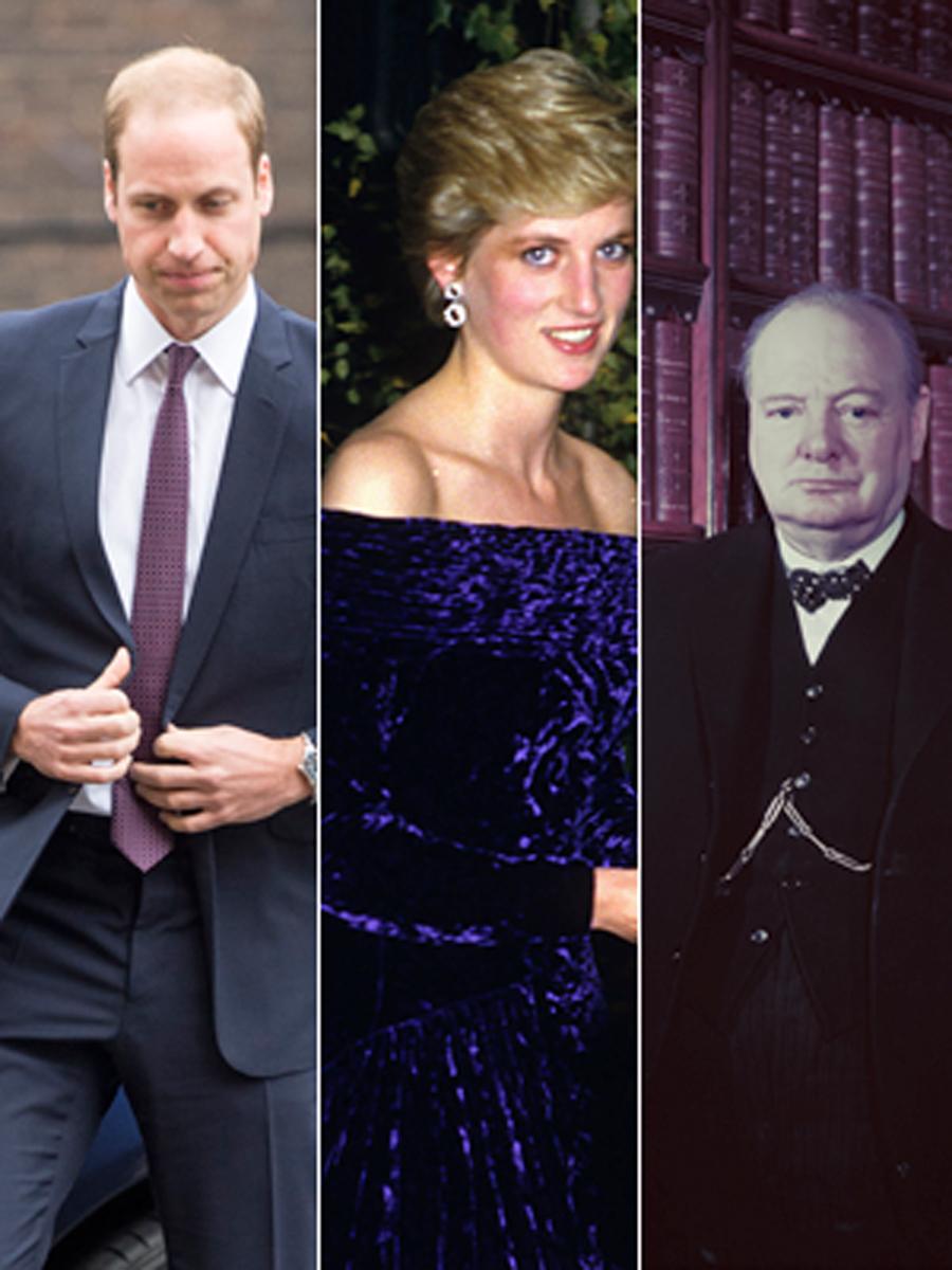 //prince william princess diana winston churchill