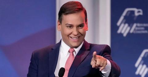 george santos spotted luggage bag dogs sister apartment