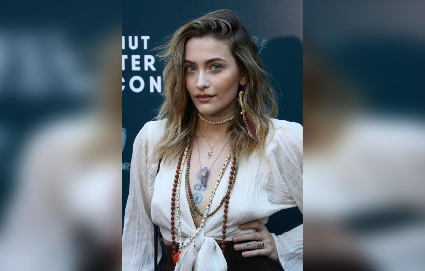 Paris Jackson & Boyfriend Gabriel Glenn Show PDA At Premiere