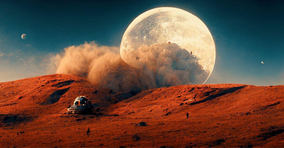 Photo of Mars