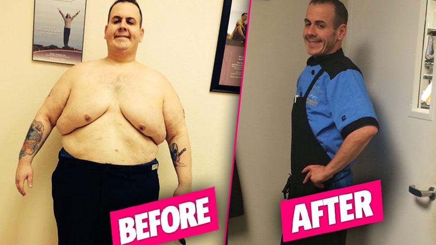 Hell's Kitchen chef Robert Hesse dropped a whopping 455 pounds aft...