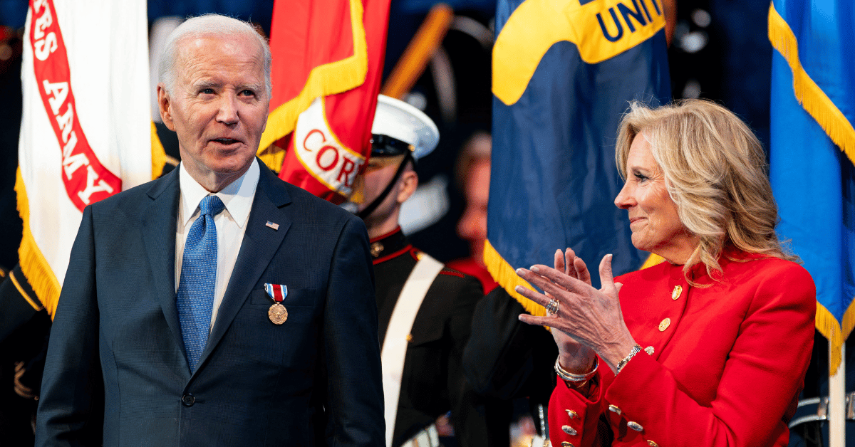 Photo of Joe and Jill Biden
