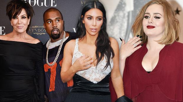 Not 'Keeping Up!' Adele REFUSES Dinner Date With Kim & Kanye