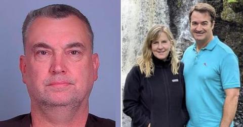 Mugshot of Vance Boelter, Photo of Melissa Hortman, Mark Hortman