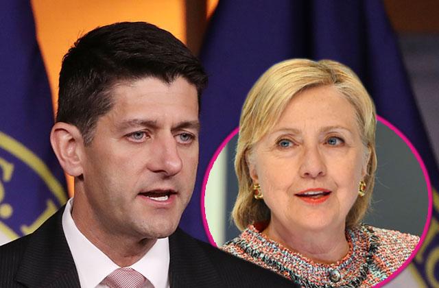 Hillary Clinton Email Scandal Paul Ryan Demands Punishment