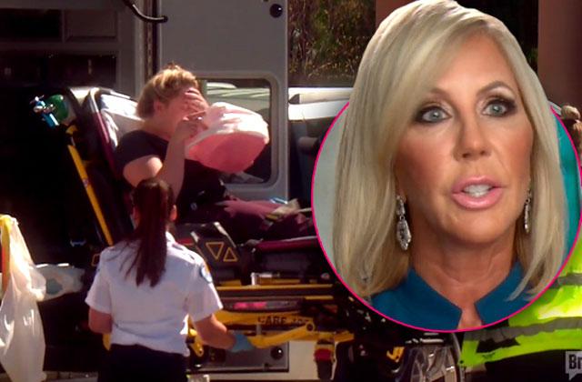 //rhoc seaon  episode  vicki gunvalson daughter briana hospital health crisis pp