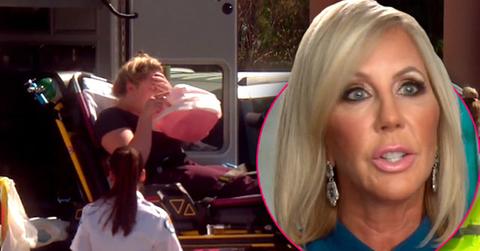 //rhoc seaon episode vicki gunvalson daughter briana hospital health crisis pp