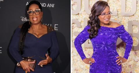 Composite photos of Oprah Winfrey.