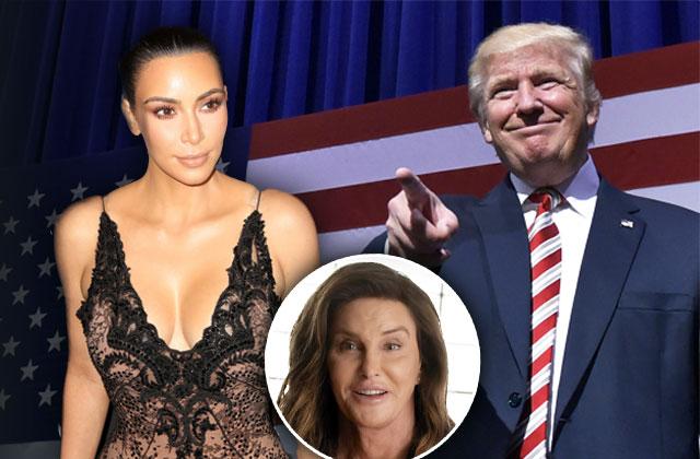 kim kardashian donald trump caitlyn jenner sways vote change