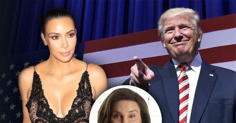 kim kardashian donald trump caitlyn jenner sways vote change