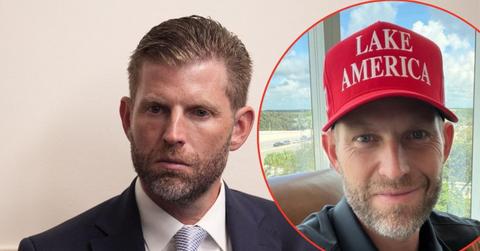 A photo of Eric Trump alongside another photo of Eric Trump