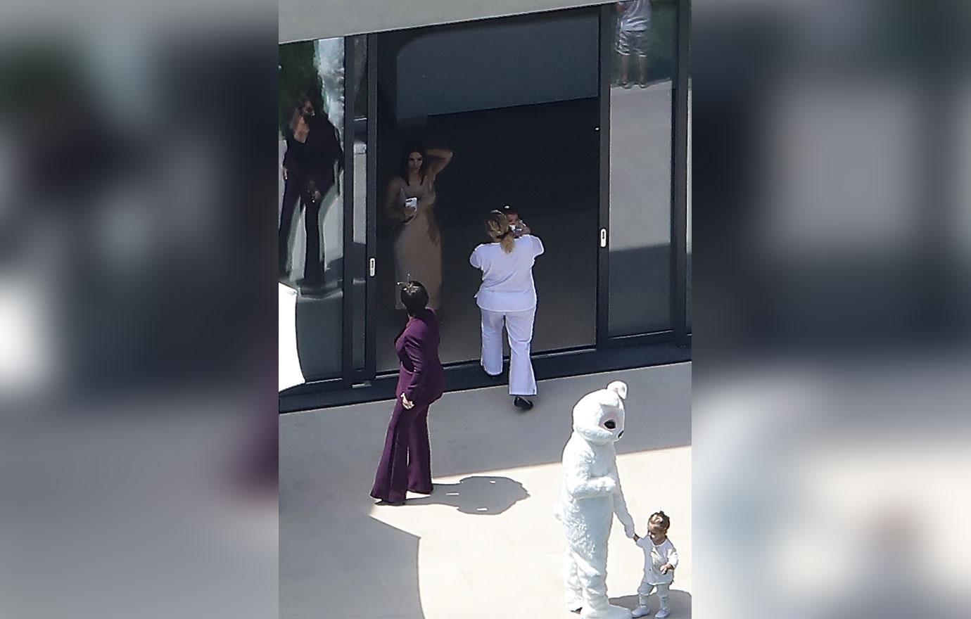 //Kris Jenner Corey Gamble Split Easter