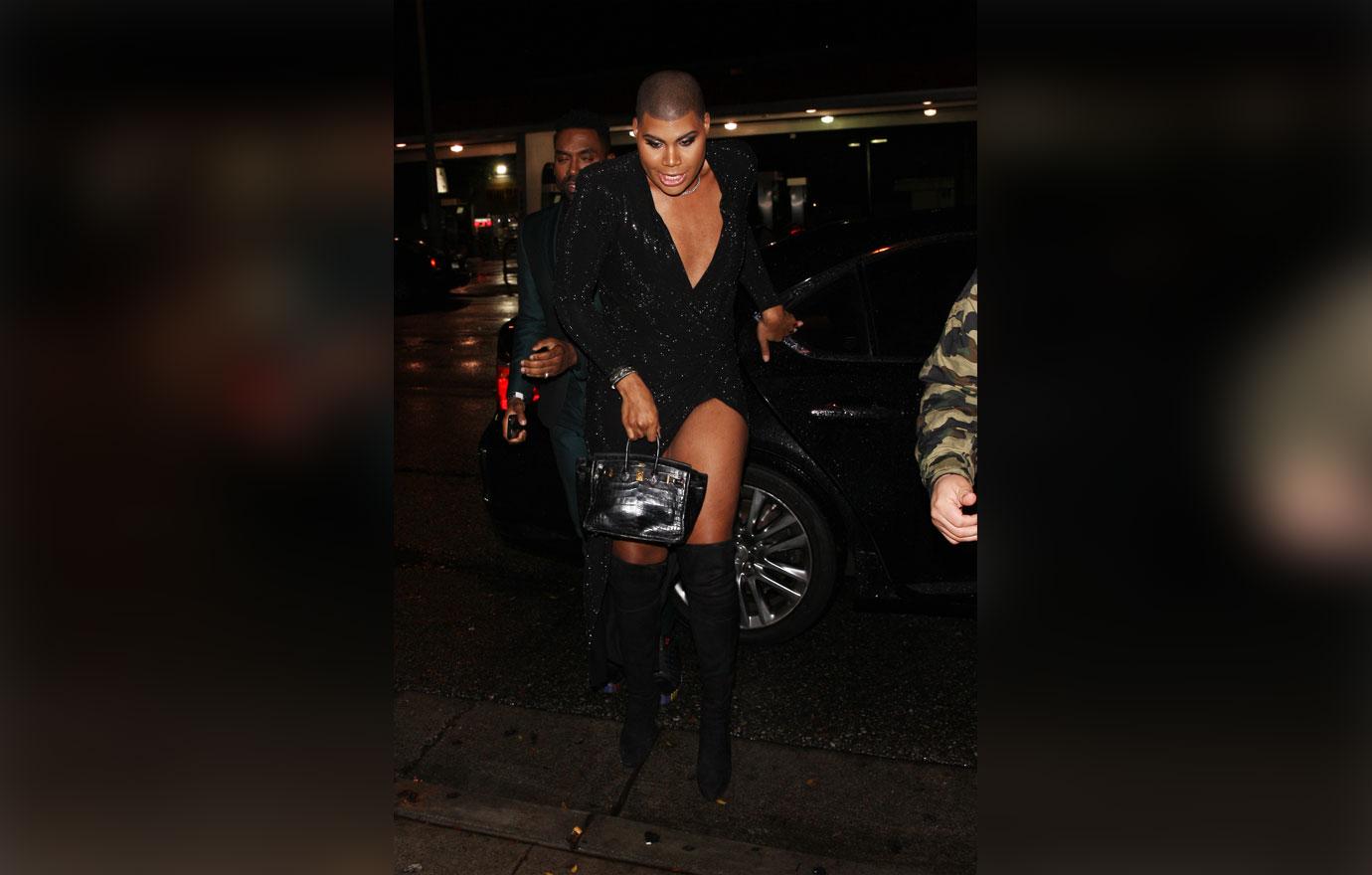 EJ Johnson Mini Dress Wardrobe Malfunction