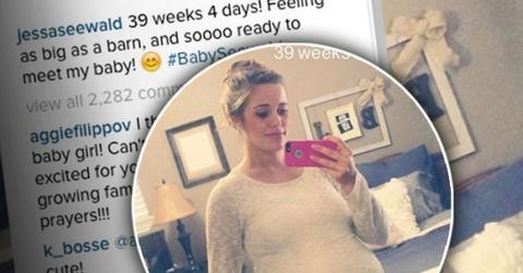 Jessa Duggar Pregnant 39 Weeks