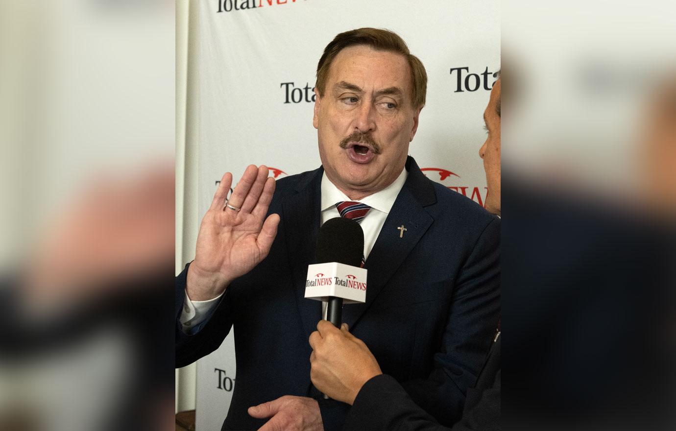 mike lindell accused of financing qanon supporting extremists