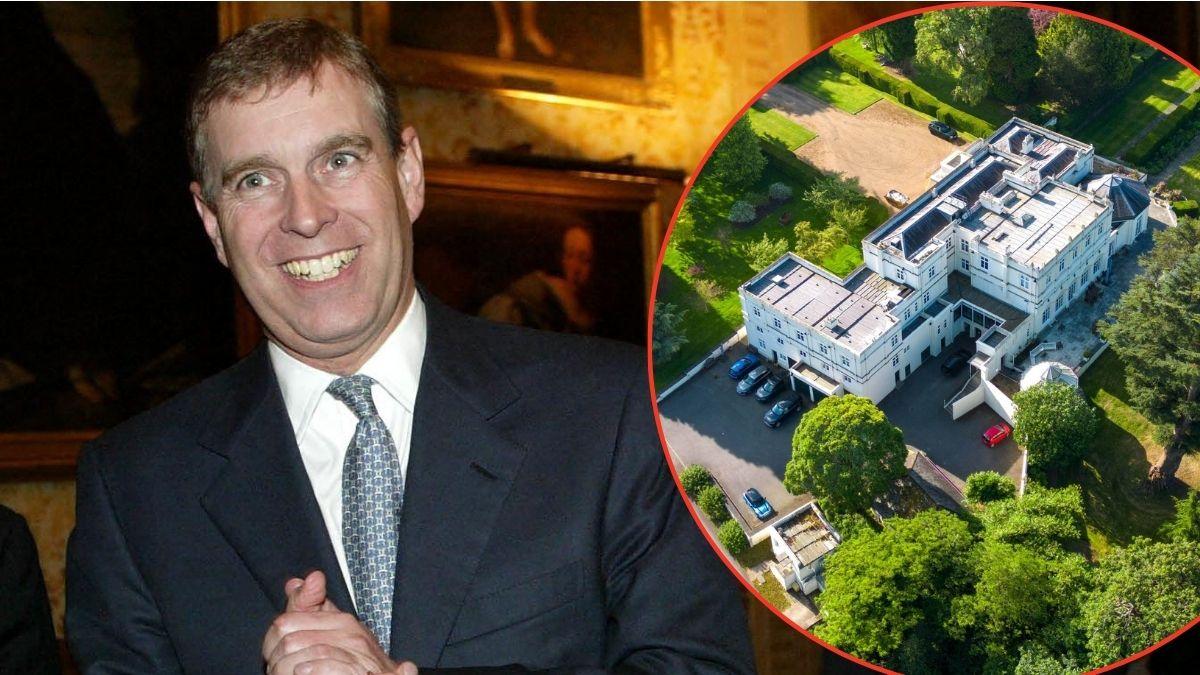 Photo of Andrew Windsor and Royal Lodge